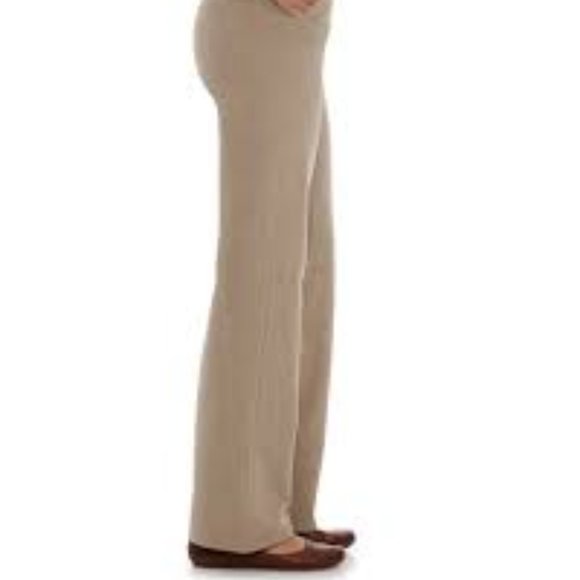 L.L. Bean Tan Straight Leg Pants - Picture 2 of 8